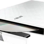 Asus SDRW-08D2S-U Lite Εξωτερικός Οδηγός Εγγραφής/Ανάγνωσης DVD/CD για Laptop / Desktop Λευκό