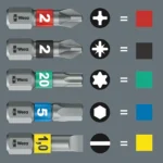 Wera Σετ 12 Μύτες Κατσαβιδιού Bit Set 05057421001