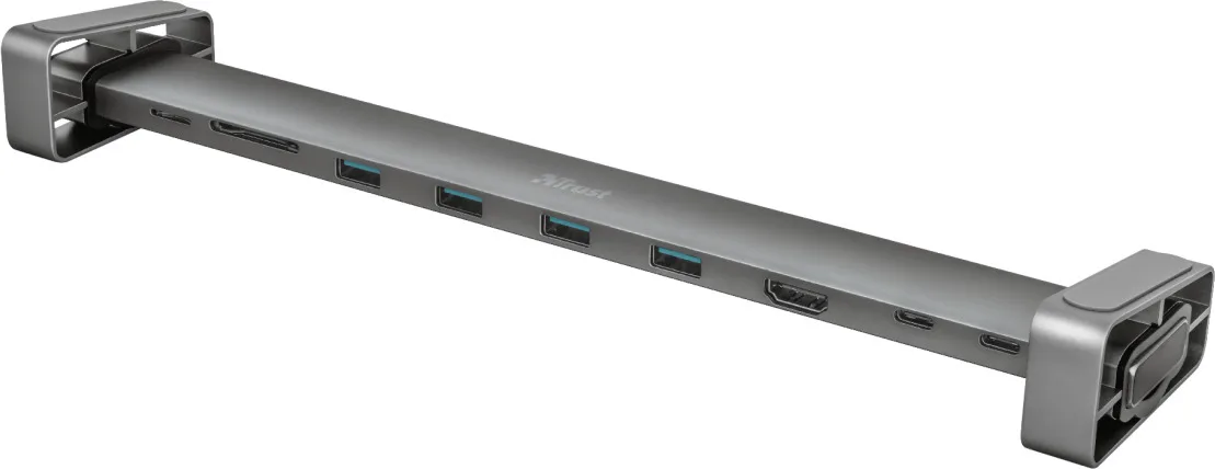 Trust Dalyx USB-C Docking Station με HDMI 4K PD Ethernet Γκρι - Image 1