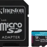 Kingston Canvas Go! Plus microSDXC 128GB Class 10 U3 V30 UHS-I με αντάπτορα