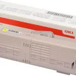 OKI 46490401 Γνήσιο Toner Laser Εκτυπωτή Κίτρινο 1500 Σελίδων