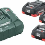 Metabo Σετ 3 Μπαταριών Εργαλείου 18V Χωρητικότητας 4Ah με Φορτιστή 685132000