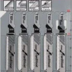 Bosch T101AIF Λάμες Clean for Hard Wood για Ξύλο 100mm 5τμχ