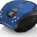 Lenco Φορητό Ηχοσύστημα SCD-24 SCD-24 με CD / MP3 / Ραδιόφωνο σε Μπλε Χρώμα