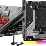 ASRock B550 Phantom Gaming-ITX/Ax Wi-Fi Motherboard Mini ITX με AMD AM4 Socket 90-MXBD40-A0UAYZ