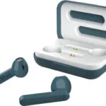 Trust Primo Touch Earbud Bluetooth Handsfree Ακουστικά με Θήκη Φόρτισης Μπλε