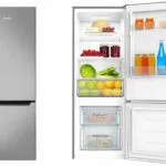 Amica Ψυγειοκαταψύκτης 205lt NoFrost Υ144xΠ54xΒ55εκ. Inox FK244.4X