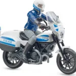 Bruder Scrambler Ducati Police Μοτοσυκλέτα 1:16 Αστυνομικό για 3+ Ετών