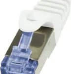 LogiLink S/FTP Cat.6a Καλώδιο Δικτύου Ethernet 7.5m Λευκό 1τμχ 54666