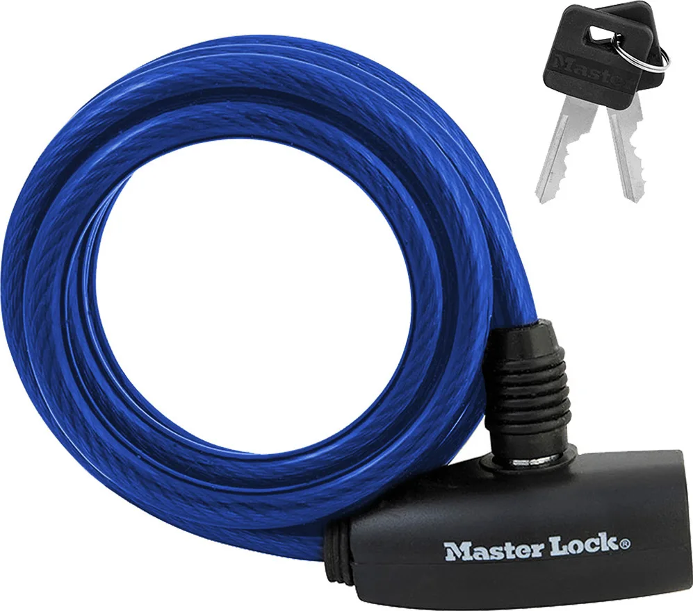 20200727134608_master_lock_8127eurdpro_mple Master Lock 8127EURDPRO 8127EURDPRO Κλειδαριά Ποδηλάτου Κουλούρα με Κλειδί Μπλε - Image 1
