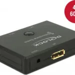 DeLock DisplayPort 2-1 Switch Bidirectional 4K 60Hz