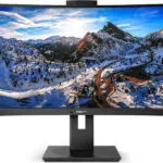 Philips P Line 346P1CRH Ultrawide VA HDR Curved Gaming Monitor 34" QHD 3440x1440 με Χρόνο Απόκρισης 4ms GTG