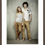 Deknudt S44CH4 Κορνίζα Ξύλινη Dark Brown 30x40