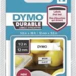 Dymo Ταινία Ετικετογράφου 5.5m x 12mm σε Λευκό Χρώμα 1978364