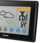 HAMA Touch 00186314 Ασύρματος Μετεωρολογικός Σταθμός Ψηφιακός Επιτραπέζιος Μαύρος