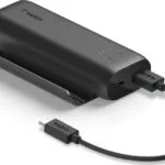 Belkin Boost Charge + Stand Play Series Power Bank 5000mAh 12W με Θύρα USB-A και Θύρα USB-C Μαύρο