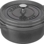 Staub Cocotte Βαθιά Κατσαρόλα από Μαντέμι 5.2lt / 24cm Graphite Grey 40500-246-0