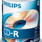 Philips Cr7d5nb00 Εγγράψιμα CD-R 52x 700MB Cake Box 100τμχ CR7D5NB00/00