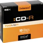Intenso Εγγράψιμα CD-R 52x 700MB 10τμχ (1001622)