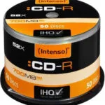Intenso Εγγράψιμα CD-R 52x 700MB Cake Box 50τμχ (1001125)
