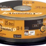 Intenso Εγγράψιμα CD-R 52x 700MB Cake Box 25τμχ 1001124