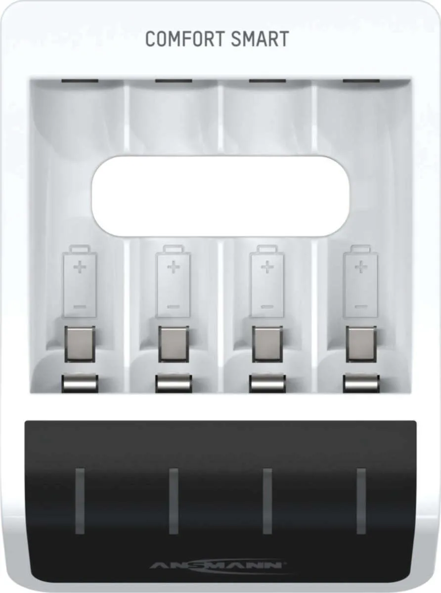 20200806122543_ansmann_comfort_smart Ansmann Comfort Smart USB Φορτιστής 4 Μπαταριών Ni-MH Μεγέθους AA/AAA - Image 1