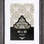 Nielsen Vintage Κορνίζα Τοίχου Ξύλινη με Μαύρο Πλαίσιο 40x50 3241003