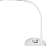 Esperanza Altair LED Φωτιστικό Γραφείου με Εύκαμπτο Βραχίονα σε Λευκό Χρώμα ELD102