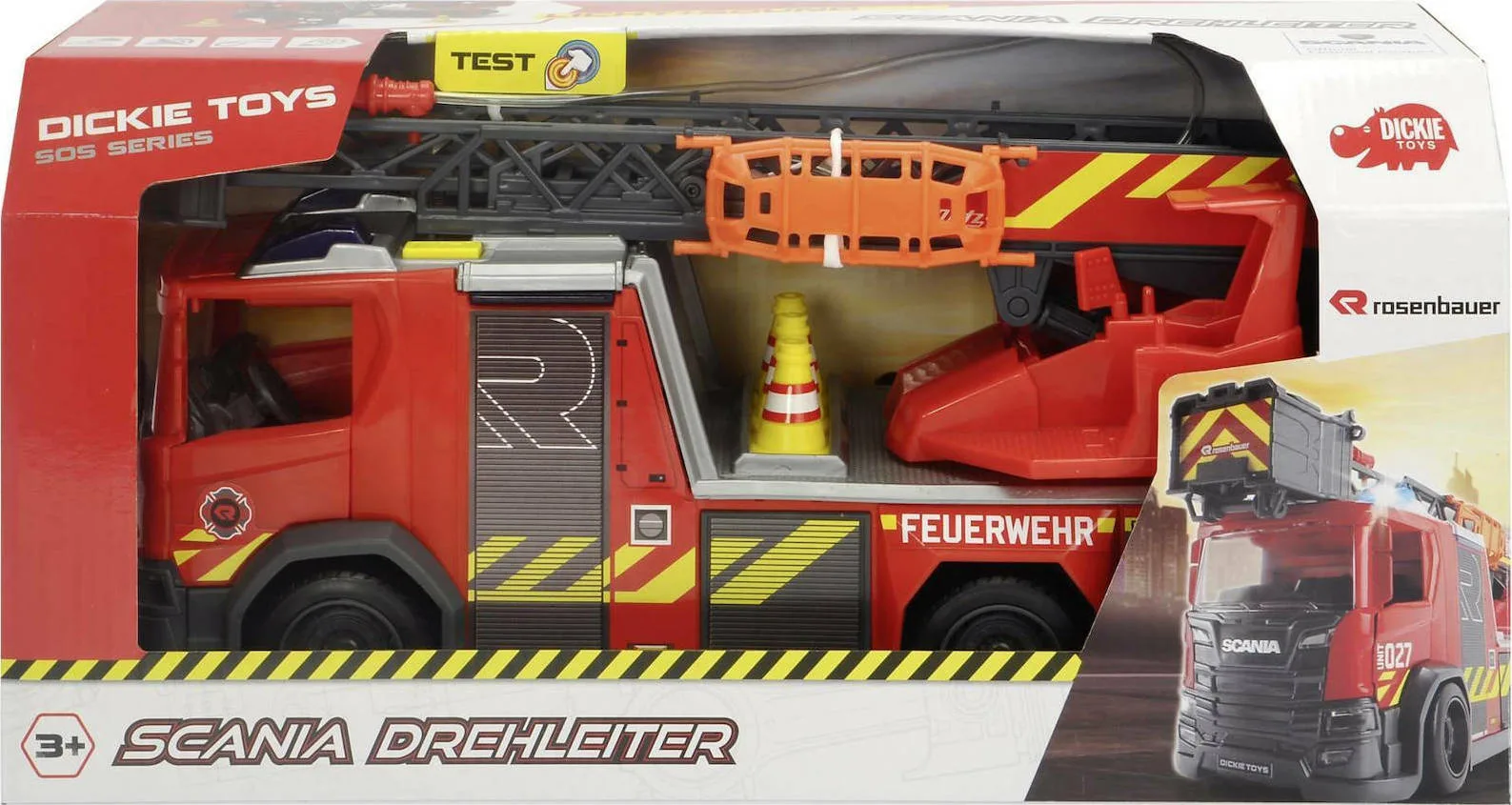 20200813103845_dickie_scania_turntable_ladder Dickie Scania Turntable Ladder Φορτηγό Πυροσβεστικό για 3+ Ετών - Image 1