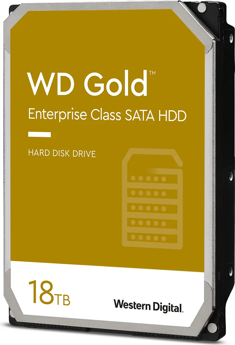 20200814125145_western_digital_gold Western Digital Gold 18TB HDD Σκληρός Δίσκος 3.5" SATA III 7200rpm με 512MB Cache για Desktop / NAS / Server WD181KRYZ - Image 1