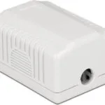 DeLock Μονή Εξωτερική Πρίζα Δικτύου RJ45 σε Λευκό Χρώμα 86196