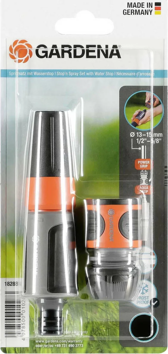 20200818161229_gardena_stop_n_spray_set_13mm_1_2_18288_20 Gardena Stop 'n' Spray Σετ Εκτοξευτήρα Νερού με Ταχυσυνδέσμους 13mm 1/2" - Image 1