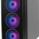 Genesis Irid 503 ARGB Gaming Micro Tower Κουτί Υπολογιστή με Πλαϊνό Παράθυρο Μαύρο
