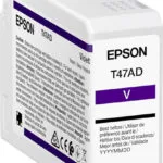 Epson T47AD UltraChrome Pro 10 Γνήσιο Μελάνι Εκτυπωτή InkJet Μωβ (C13T47AD00)