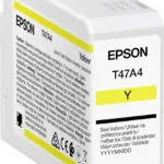 Epson T47A4 UltraChrome Pro 10 Γνήσιο Μελάνι Εκτυπωτή InkJet Κίτρινο (C13T47A400)