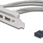 Digitus 4x USB 2.0 male 25cm