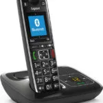Gigaset E720A Ασύρματο Τηλέφωνο με Ελληνικό Μενού Μαύρο