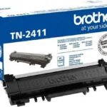 Brother TN-2411 Γνήσιο Toner Laser Εκτυπωτή Μαύρο 1200 Σελίδων (TN-2411)
