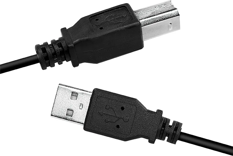 20200902130452_logilink_usb_2_0_cable_usb_a_male_usb_b_male_mayro_3m_cu0008b LogiLink USB 2.0 Cable USB-A male - USB-B male Μαύρο 3m (CU0008B) - Image 1