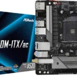 ASRock A520M-ITX/ac Wi-Fi Motherboard Mini ITX με AMD AM4 Socket 90-MXBDG0-A0UAYZ