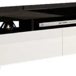 Toro Μαύρο Άσπρο Μ200xΠ45xΥ45cm 161460169