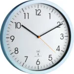 TFA Ρολόι Τοίχου Μεταλλικό Γαλάζιο Ø30.5cm 60.3517.55