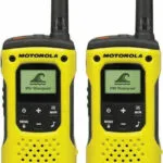 Motorola Talkabout T92 H2O Ασύρματος Πομποδέκτης PMR 0.5W με Μονόχρωμη Οθόνη Σετ 2τμχ Σε Κίτρινο Χρώμα