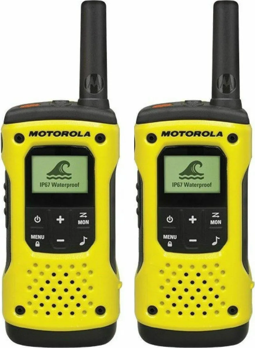 20200908162903_motorola_talkabout_t92_h2o Motorola Talkabout T92 H2O Ασύρματος Πομποδέκτης PMR 0.5W με Μονόχρωμη Οθόνη Σετ 2τμχ Σε Κίτρινο Χρώμα - Image 1