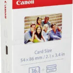 Canon KC-36IP Φωτογραφικό Χαρτί 54x86 για Εκτυπωτές Inkjet 36 Φύλλα (7739A001)
