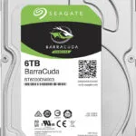 Seagate BarraCuda Desktop 6TB HDD Σκληρός Δίσκος 3.5" SATA III 5400rpm με 256MB Cache για Desktop ST6000DM003