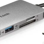 D-Link USB-C Docking Station με HDMI 4K PD Ασημί (DUB-M610)