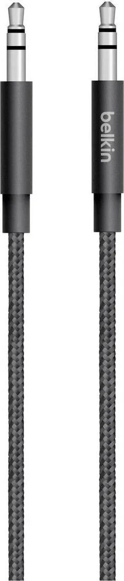 Belkin Καλώδιο 3.5mm male - 3.5mm male Μαύρο 1.2m (AV10164BT04-BLK) - Image 1