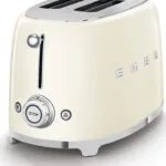 Smeg TSF01CREU Φρυγανιέρα 2 Θέσεων 950W Μπεζ