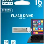 GoodRAM UUN2 16GB USB 2.0 Stick Ασημί